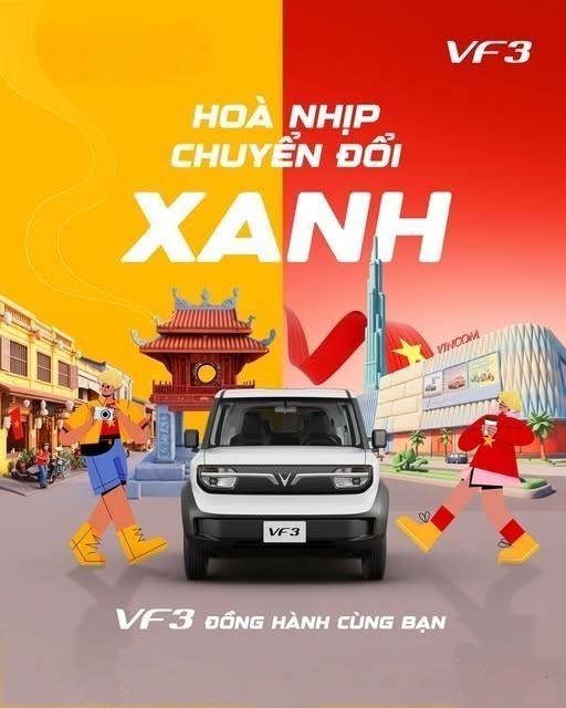 hòa nhịp sống xanh cùng vf3